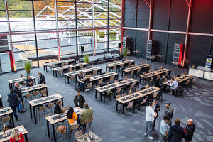 Skyline tent interior view