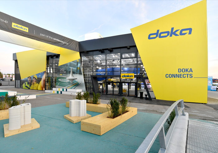 Exhibition hall DOKA connection