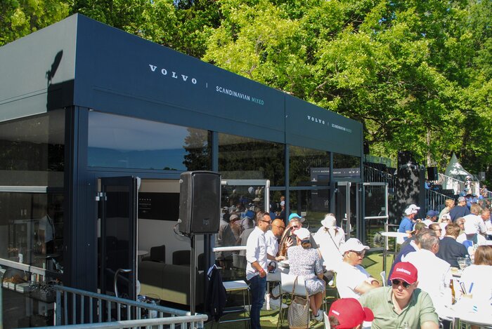 Pagodenzelt Außenansicht