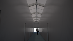 Rendering Innenansicht Unterkunftslösung