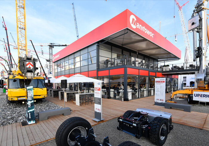 Skyline-Zelt Frontansicht