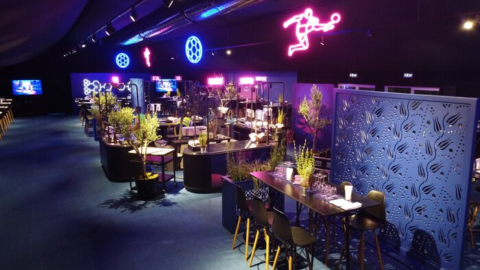 Rundbogenzelt Innenansicht