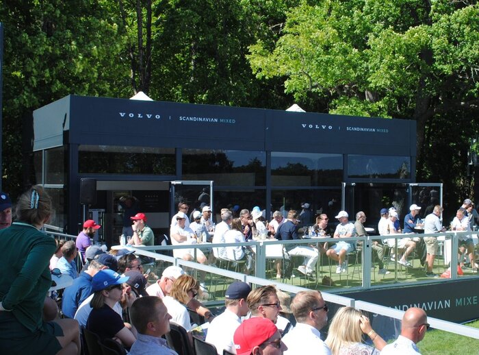 Pagodenzelt Außenansicht