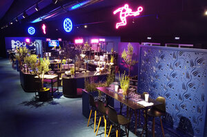 Example of the construction of one of our marquees