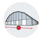 Icon polygon tents span up to 40m