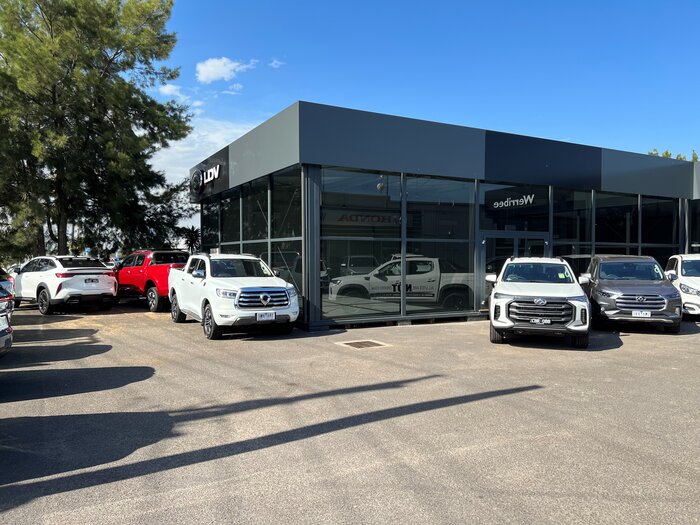 Car dealer showroom