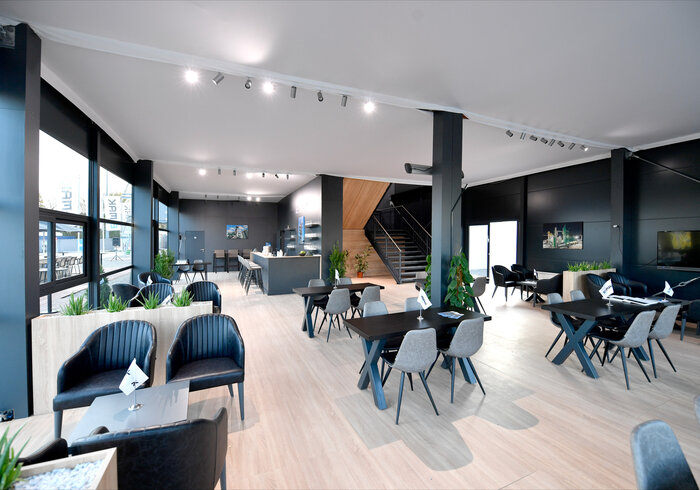 Skyline tent interior view