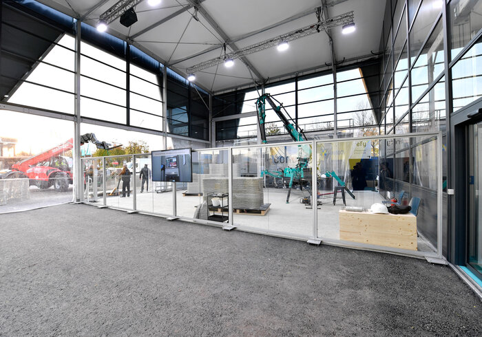 Skyline tent interior view