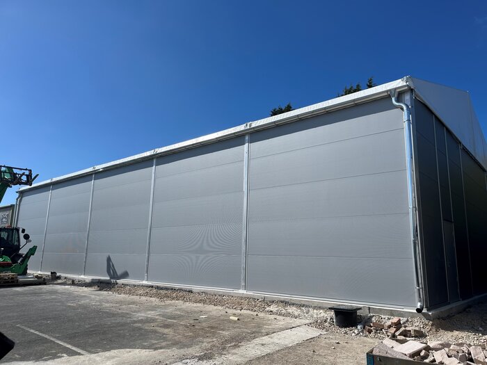 Nahaufnahme für Industrie Cargo UK-Halle