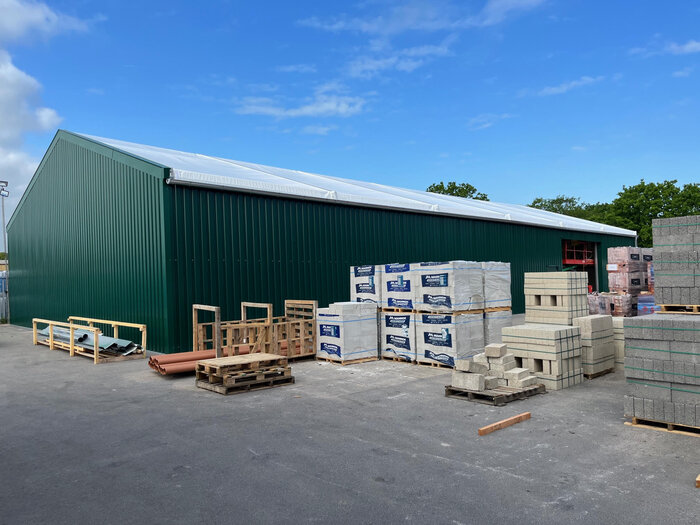 Industrial storage building