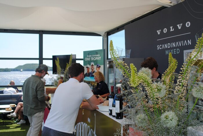 Innenansicht Pagodenzelt