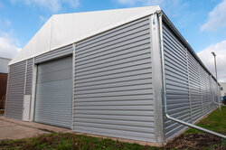 Front view of a cold store