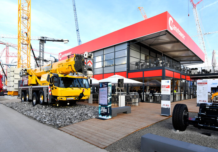 Skyline-Zelt Frontansicht