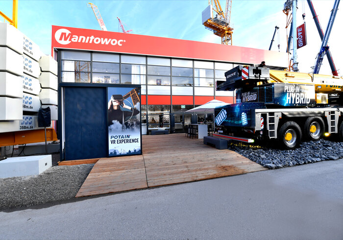 Skyline-Zelt Frontansicht