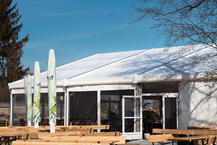 Event marquee windows