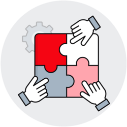 Symbol für Mitgestaltung