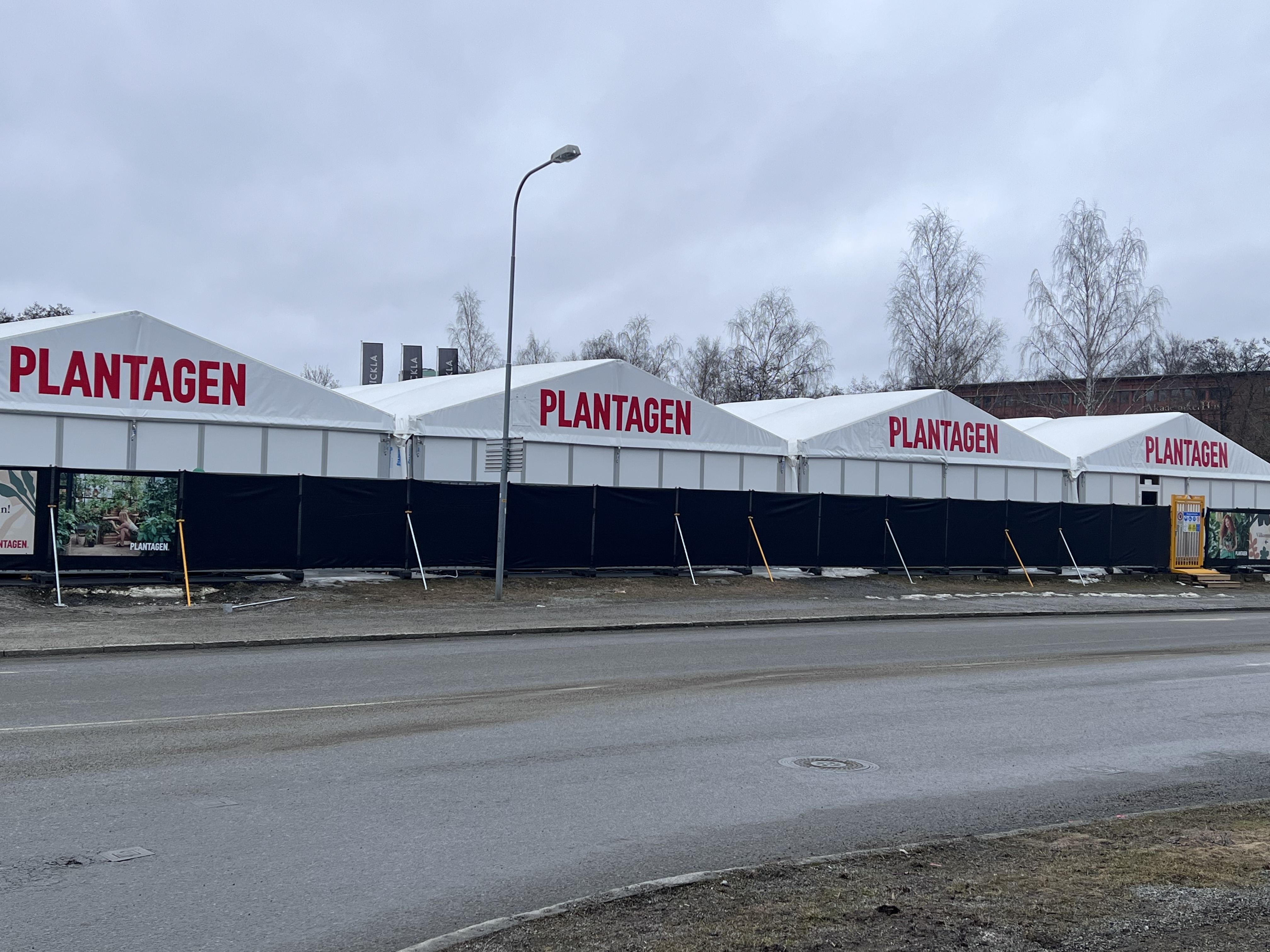 High-quality event solution for retail in Sweden - HR Structures